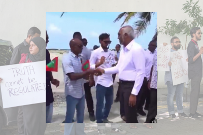 އަނގަ ބަންދުކޮށް, މަރުހަބާ ދަންނަވަން ލޫކަސް ހުރީ މީޑިއާގެ މިނިވަންކަމަށް އެދި!