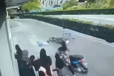 6 އަހަރުގެ ކުއްޖާ ގައިގައި ޖެހުން: ސައިކަލު ދުއްވި މީހާ ދިޔައީ މަޑުނުކޮށް، ހައްޔަރުކޮށްފި