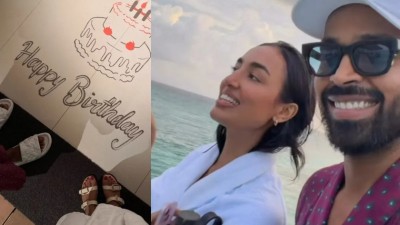 މަޝްހޫރު ކްރިކެޓް ކުޅުންތެރިޔާ ޕާންޑިޔާ ލޯބިވެރިއެއް ހުރިކަން އިއުލާނުކުރީ ރާއްޖޭގައި ނަގާފައިވާ ފޮޓޯއަކުން