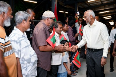 އަމާޒަކީ ރައްޔިތުން މާލެ އައިސް ޚިދުމަތް ހޯދަން އޮންނަ "އަަޅުވެތިކަމަށް" ނިމުން ގެނައުން: ރައީސް