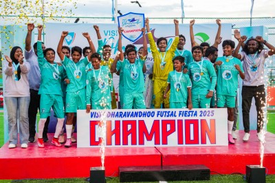 ވިޒިޓް ދަރަވަންދޫ ފިއެސްޓާގެ ޗެމްޕިއަންކަން ދޮންފަނަށް