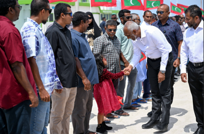 އަންނަ އަހަރުގެ ބަޖެޓުން ބާކީ ހުރި ވައުދުތައް ފުއްދާނަން: ރައީސް