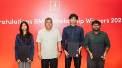 ބޭންކުން ހުރިހާ ޚަރަދެއް ދޭ ބީއެމްއެލް ސްކޮލާޝިޕަށް ތިން ދަރިވަރަކު ހޮވައިފި