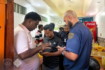 އިމިގްރޭޝަނުގެ އޮޕަރޭޝަނެއްގައި 5 ބިދޭސީން ބެލުމުގެ ދަށަށް ގެންގޮސްފި