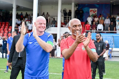 ފީފާ އެރީނާއާއި ފީފާ ފުޓްބޯލް ފޯ ސްކޫލްސް ޕްރޮޖެކްޓު ރާއްޖޭގައި ހިންގަނީ