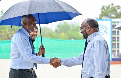 ހުޅުމާލޭ ވަގުފް އިމާރާތުގެ ބިންގާ އަޅައިފި