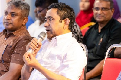 ފުވައްމުލަކު މައްސަލައިގައި ޔާމީންގެ ފާޑުކިޔުން: ރާއްޖެތެރޭގައި ކޮންމެ ހާލެއްގައި އުޅުނަސް ސަރުކާރަށް ވަރިހަމަ!