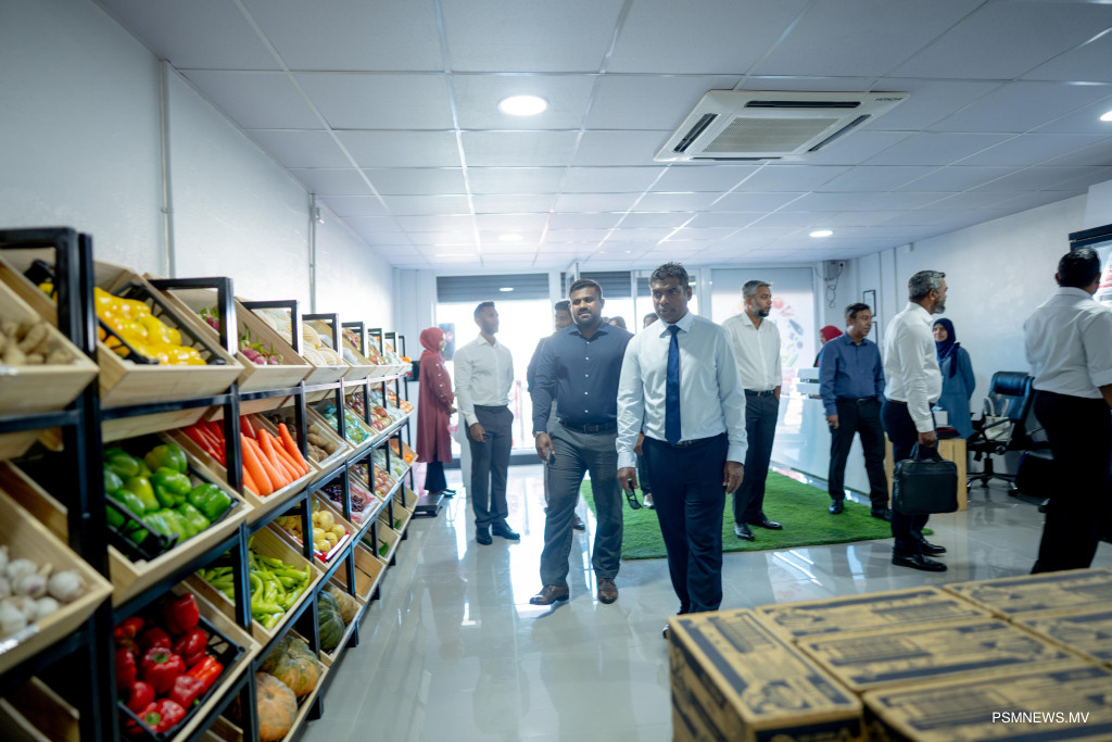 އެސްޓީއޯގެ ހޯލްސޭލް ފިހާރައެއް މާލޭގެ ބާޒާރުމަތީގައި ހުޅުވައިފި