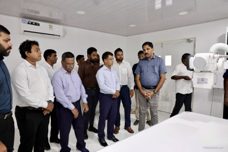 ވެލިދޫ ޞިއްޙީ މަރުކަޒުގައި އެކްސްރޭގެ ޚިދުމަތް ފަށައިފި