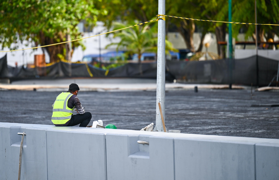 ބޭރުމަގުގެ ފުރަތަމަ ބައި ނިންމައި ހަފްތާއެއް ތެރޭ ހުޅުވަނީ