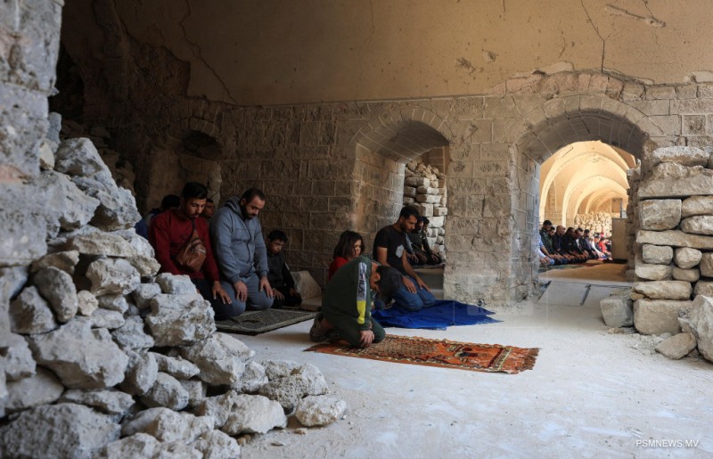 ޤަތުލުޢާންމުގައި ގެއްލުން ދީފައިވާ ޣައްޒާގެ އާސާރީ ބިނާތަކާއި ތަރިކަ ޙިމާޔަތް ކުރުމުގެ މަސައްކަތް ފަށައިފި