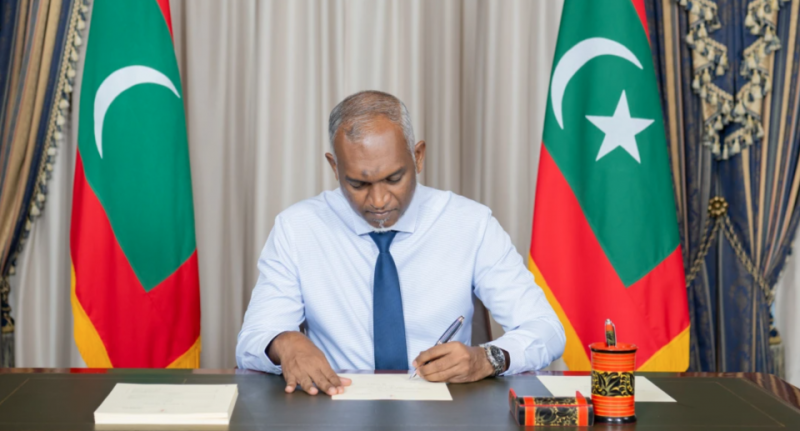 ފިސްކަލް ޒިންމާގެ ޤާނޫނަށް 1 ވަނަ އިޞްލާޙު ގެނައުމުގެ ބިލު ރައީސް ތަޞްދީޤުކުރައްވައިފި