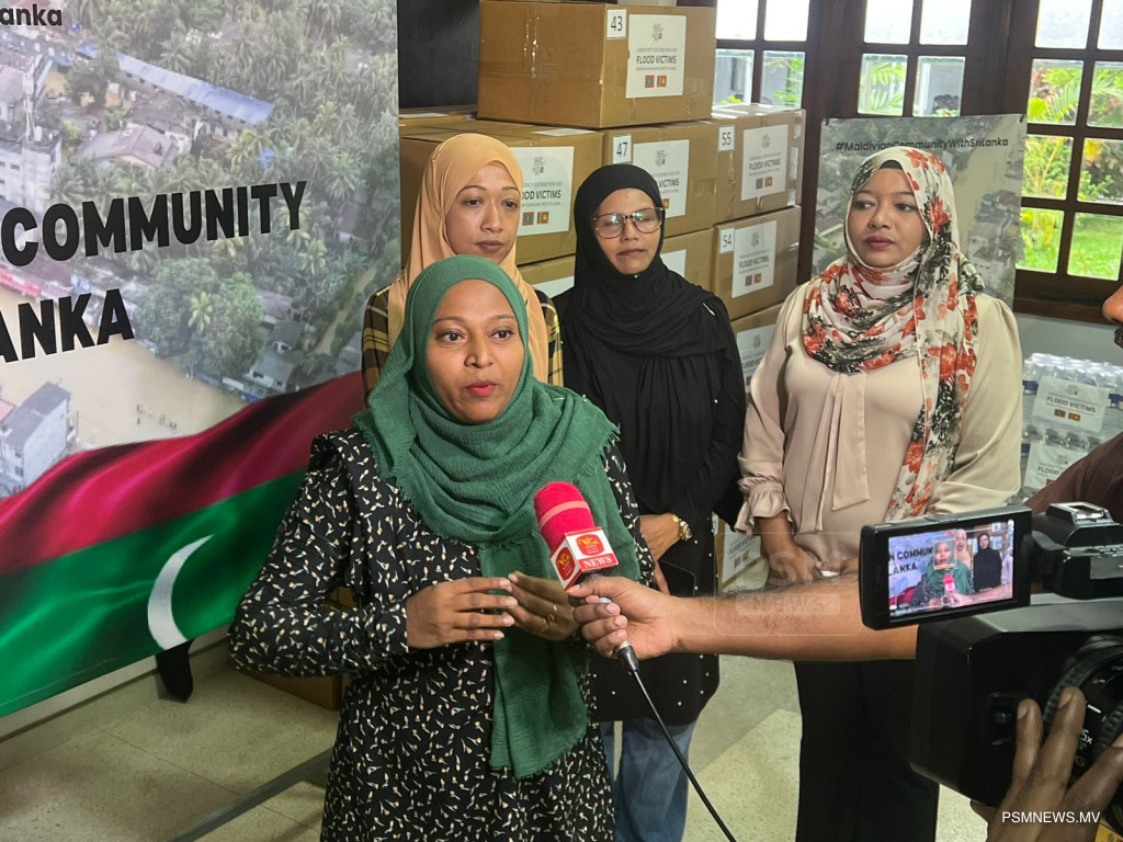 ލަންކާގައި އުޅޭ ދިވެހިން އަސާސީ ސާމާނު ހަދިޔާކޮށްފި