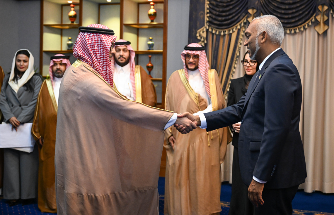 އިންވެސްޓްކުރަން އައި ސައުދީ ވަފްދު ރައީސާ ބައްދަލު ކުރައްވައިފި