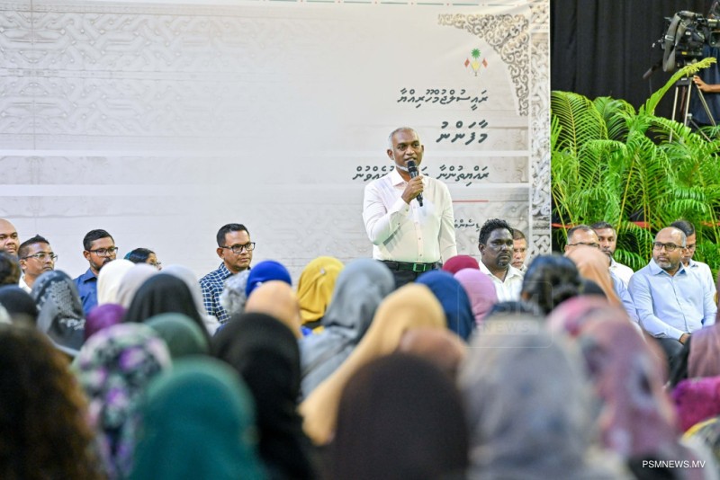 ރައްޔިތުން ހުށަހަޅާ ހުރިހާ ކަމެއް ބަލައި، އެޅެން އޮތް ފިޔަވަޅެއް އަޅާނަން: ރައީސް