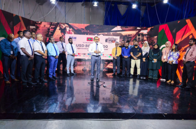 މިހާތަަނަށް ދިވެހީން ލަންކާއަށް ދިން އެހީ، 2.4 މިލިއަން ޑޮލަރަށް ވުރެެ ގިނަ: ޚަލީލް