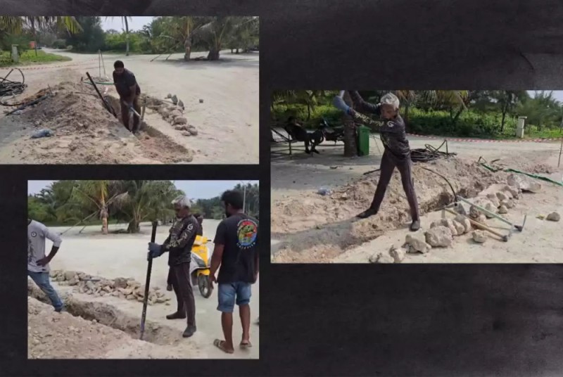 ކަރަންޓް ކޭބަލް ވަޅުލަން ހައިމާކަށް ކުރަންޖެހޭ ހަރަދު ބޮޑުކަމަށް ބުނެ ވަކި މުވައްޒަފުންތަކެއް ލައްވާ ފަކީރާ އާއި އުނދަލިން ކޯރު ކޮންނަނީ