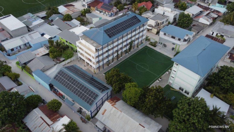 ރ. މަޑުއްވަރީގައި 400 ކިލޯވޮޓްޕީކްގެ ސޯލާ ޕީވީ ހައިބްރިޑް ނިޒާމެއް ބަހައްޓަނީ