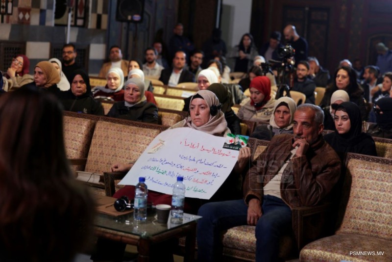 ބައްޝާރް އަލް-އަސަދުގެ ވެރިކަން ނިމުނުތާ އަހަރެއް ފަހުން ވެސް، ގެއްލުވާލާފައިވާ މީހުންގެ ޢާއިލާތައް އަދިވެސް އިންތިޒާރުގައި