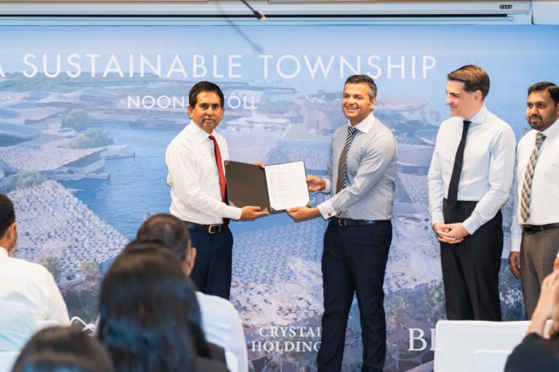 ނ. އަތޮޅުގައި ސަސްޓެއިނަބަލް ޓައުންޝިޕް ތަރައްގީކުރަން ރަސްމީކޮށް މިއަދު ހަވާލުކޮށްފި