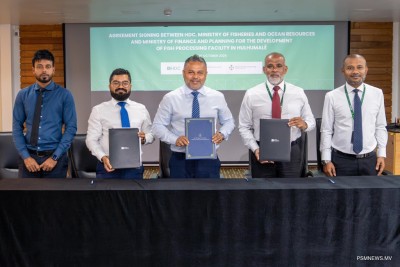 ކަންނެލި މަސް ބަންދުކުރާ ފެސިލިޓީ ތަރައްގީކުރުމުގެ މަސައްކަތް އަންނަމަހު ފަށާނެ، 6 މަސްތެރޭ ނިމޭނެ: ވަޒީރު ޝިޔާމް