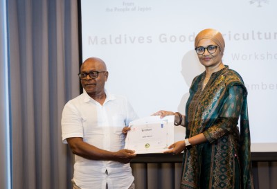 ދަނޑުވެރީން ރަނގަޅު އާދަތަކަށް އަހުލުވެރިކޮށް، ކާނާގެ ސިއްހީ ރައްކާތެރިކަން ޔަގީންކޮށްދޭން ވޯކްޝޮޕެއް