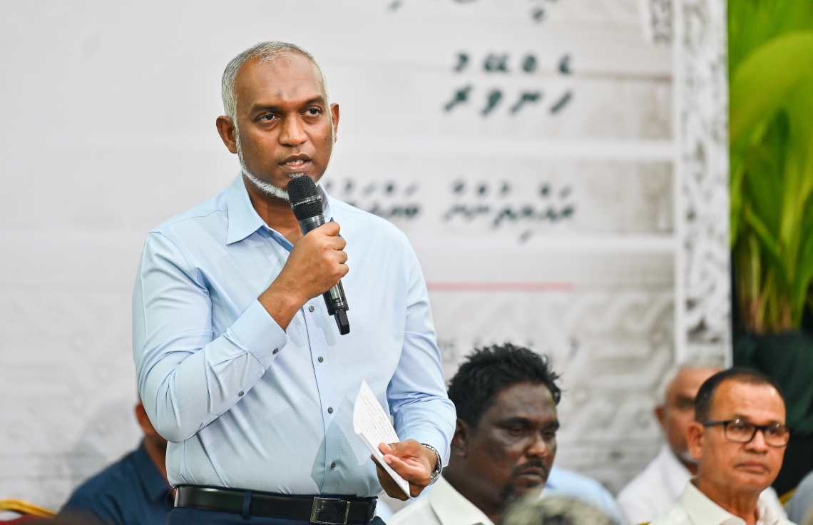 ނިޒާމީ ކޮރަޕްޝަނުން ގާނޫނީ ވެރިކަން ފުނޑޭ، މި ސަރުކާރުން އެކަމަށް ޖާގައެއް ނުދޭނަން: ރައީސް