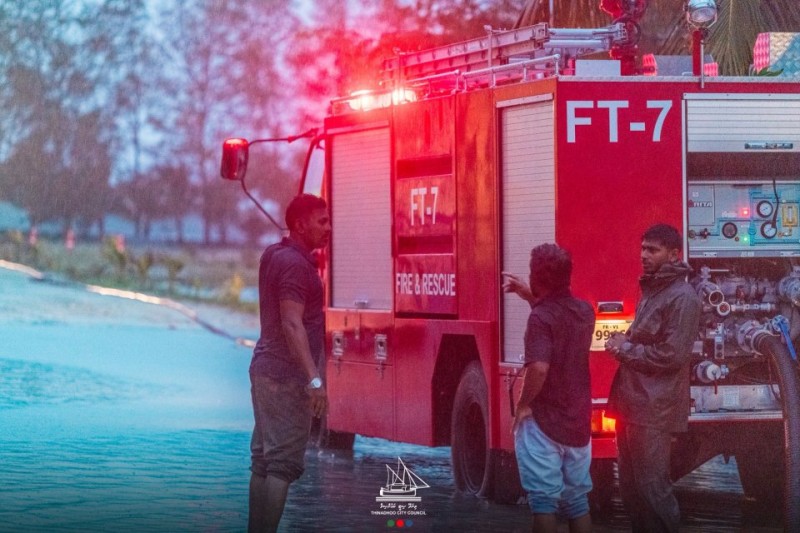 ތިނަދުއަށް ބޯކޮށް ވާރޭ ވެހި ފެންބޮޑުވެ ގެއްލުން ވެއްޖެ