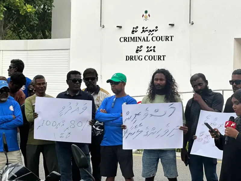 ޚިޔާލު ފާޅުކުރުމުގެ އަސާސީ ހައްގު ބޭނުން ކޮށްގެން ހައްޔަރު ކުރި މީހުން ދޫކޮށްލަން މަސައްކަތްތެރިންގެ ވަކީލުންގެ ނެޓްވަރކް އިން ސަރުކާރަށް ގޮވާލައިފި