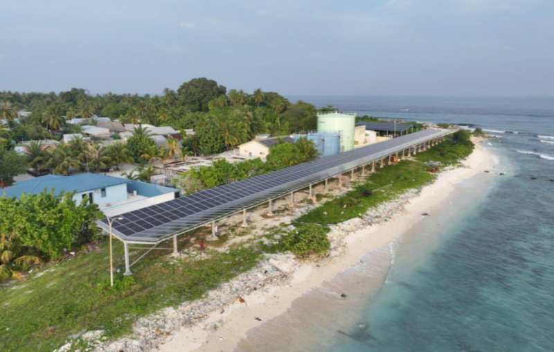 އިންނަމާދޫގައި ސޯލާ ހަރުކޮށްފި, އަހަރަކު 164،672 ލީޓަރުގެ ޑީސަލް ސަލާމަތްކުރެވޭނެ