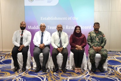 މޯލްޑިވްސް ސުނާމީ ރެޑީ ބޯޑު އެކުލަވާލައިފި