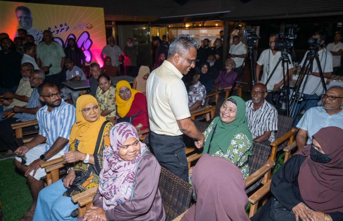 އިންތިހާބު ކާމިޔާބު ކުރާނީ އެއްވެސް މީހެއްގެ މަހާއި ކައްޓާ ކައިގެނެއް ނޫން: އާދަމް އާޒިމް