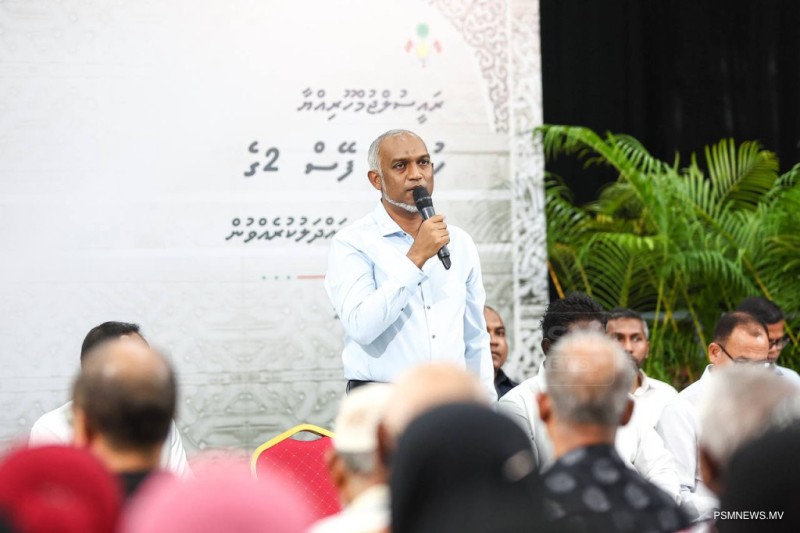 ރައްޔިތުންނާއެކު ބައްދަލުވުންތައް ބާއްވަނީ ކަންބޮޑުވުންތަކަށް ހައްލު ހޯދައިދޭން: ރައީސް