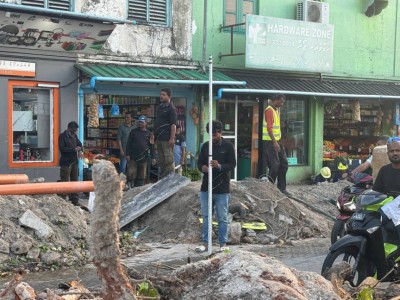 ބޮޑުތަކުރުފާނު މަގު ހަދަން ގަސްތައް ނަގަނީ: ''މާލޭގައި ހުރި މަދު ގަސްތައް ނުނަގާ ވެސް މަގު ހެދޭނެ''