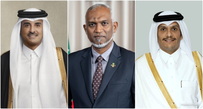 ރައީސުލްޖުމްހޫރިއްޔާ، ޤަތަރުގެ އަމީރާއި ބޮޑުވަޒީރަށް ޤައުމީ ދުވަހުގެ ތަހުނިޔާ ފޮނުއްވައިފި