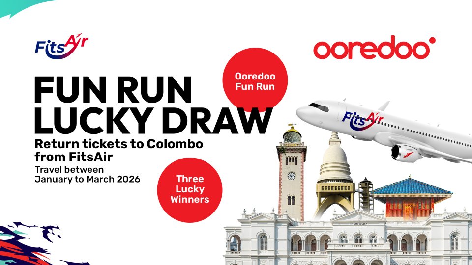 އުރީދޫ ފަން ރަން ގައި ފިޓްސް އެއާރ އަދި ބޫޓްރޫމް ގެ ސަޅި އިނާމުތަކެއް