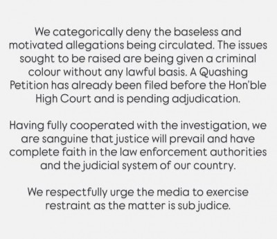 ޚިޔާނާތުގެ ތުހުމަތު ދޮގުކޮށް ޝިލްޕާ ބުނީ މައުސޫމްކަން ސާބިތުވާނެ ކަމަށް