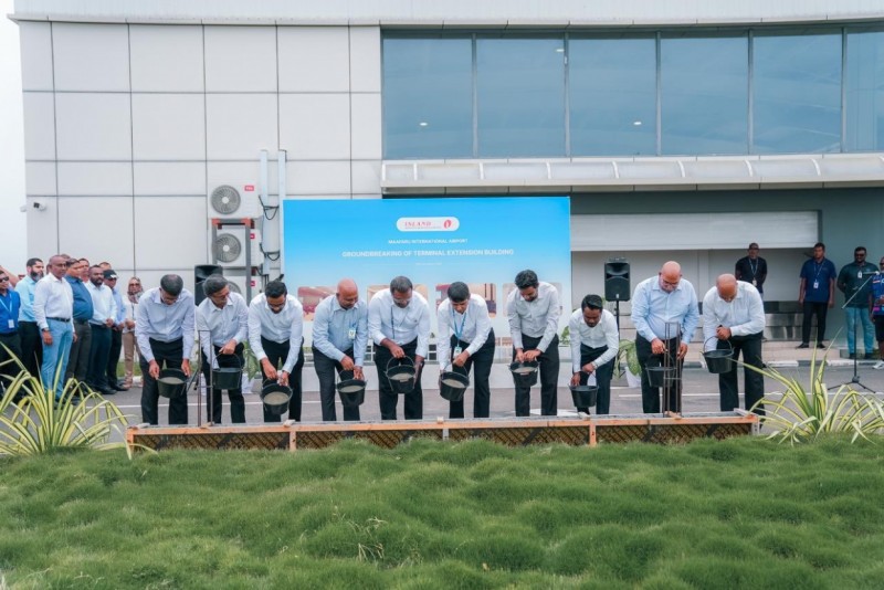 މާފަރު އެއާޕޯޓުގެ އޭޕްރަންއަށް އިތުރުކުރި ބައި ހުޅުވައި، ޓާމިނަލް ބޮޑުކުރުމުގެ މަޝްރޫއު ފަށައިފި