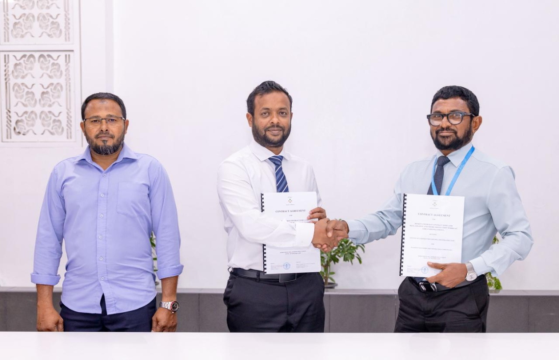 ފަރެސްމާތޮޑާގެ ބިން ހިއްކުން އެމްޓީސީސީ އަށް، ފިޔޯރީގެ މަގު ހެދުން އާރުޑީސީއާ ހަވާލުކޮށްފި