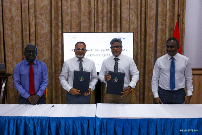 ކޮޅުފުށީ ހައުސިން ޔުނިޓުތަކުގައި ފެނާއި ނަރުދަމާ ގާއިމުކުރުން ފެނަކައަށް