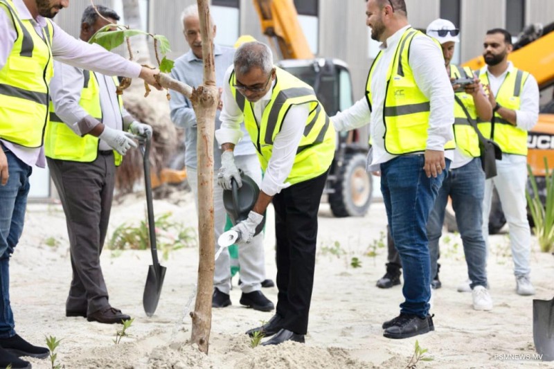 ފަސް މިލިޔަން ގަސް ޕްރޮގްރާމުގެ ނާސަރީ ހެދުމުގެ މަސައްކަތް އަންގާރަ ދުވަހު ފަށަނީ