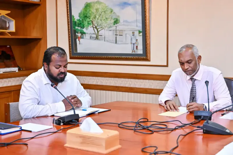 ޓްރާންސްޕޯޓު މިނިސްޓްރީ އަށް ހުށަހަޅާ ކަންކަން ހައްލު ނުވެ އެންމެ ފަހުން ޑްރައިވާރސް އެސޯސިއޭޝަނުން ރައީސް މުއިއްޒު އާ ބައްދަލު ކޮށްފި