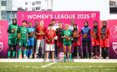 ވިމެންސް ލީގު ނިންމުމުގެ ރަސްމިއްޔާތު ނައިބު ރައީސް ޝަރަފުވެރިކޮށްދެއްވައިފި