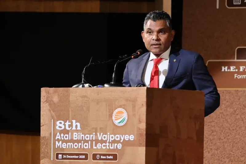 ވަޖްޕާއީ ގެންގުޅުއްވި ޑިޕްލޮމަސީ ވިސްނުމުގެ ސަބަބުން ރާއްޖެ އާއި އިންޑިއާ އާ ދެމެދު އޮތް ވަރުގަދަ ގުޅުމަށް އަދިވެސް ހެޔޮ އަސަރުކުރޭ: ފައިސަލް ނަސީމް