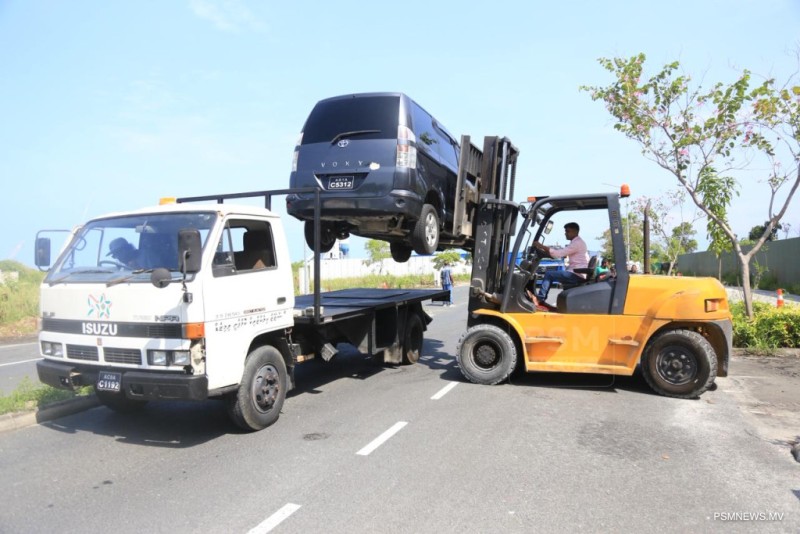 ހުޅުމާލެއިން ޓޯކުރި 105 އުޅަނދެއް ވެރިފަރާތާއި ޙަވާލުކޮށްފި