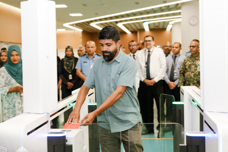 އާ ޓާމިނަލްގައި އީ-ގޭޓުގެ ޚިދުމަތް ދިވެހީންނަށް ފަށައިފި