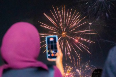 އާންމުންގެ ބޮޑު ތަރުހީބެއް ލިބުނު ހަވާ އެރުވުމާއި ޑްރޯން ޝޯއާއެކު 2026އަށް މަރުހަބާ ކިޔައިފި!