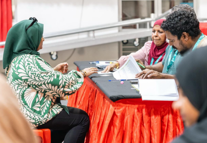 ޕްރައިމަރީގައި ދެބައިކުޅަ އެއްބަޔަށް ވުރެ ގިނަ މީހުން ވޯޓުލި، މިއީ އެތެރޭގެ ރެކޯޑެއް: ފަލާޙް