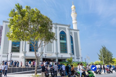 ދެވަނަ ފިޔަވަހީގެ ތިން ފަންގިފިލާގެ އާ މިސްކިތް ރަސްމީކޮށް ހުޅުވައިފި