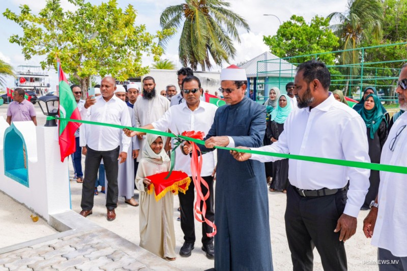 މަރަދޫގައި އިމާރާތްކުރި "މަސްޖިދުއްރައްޔާން" ހުޅުވައިފި